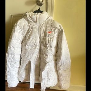 Women s wollen sherpa coat from hollister